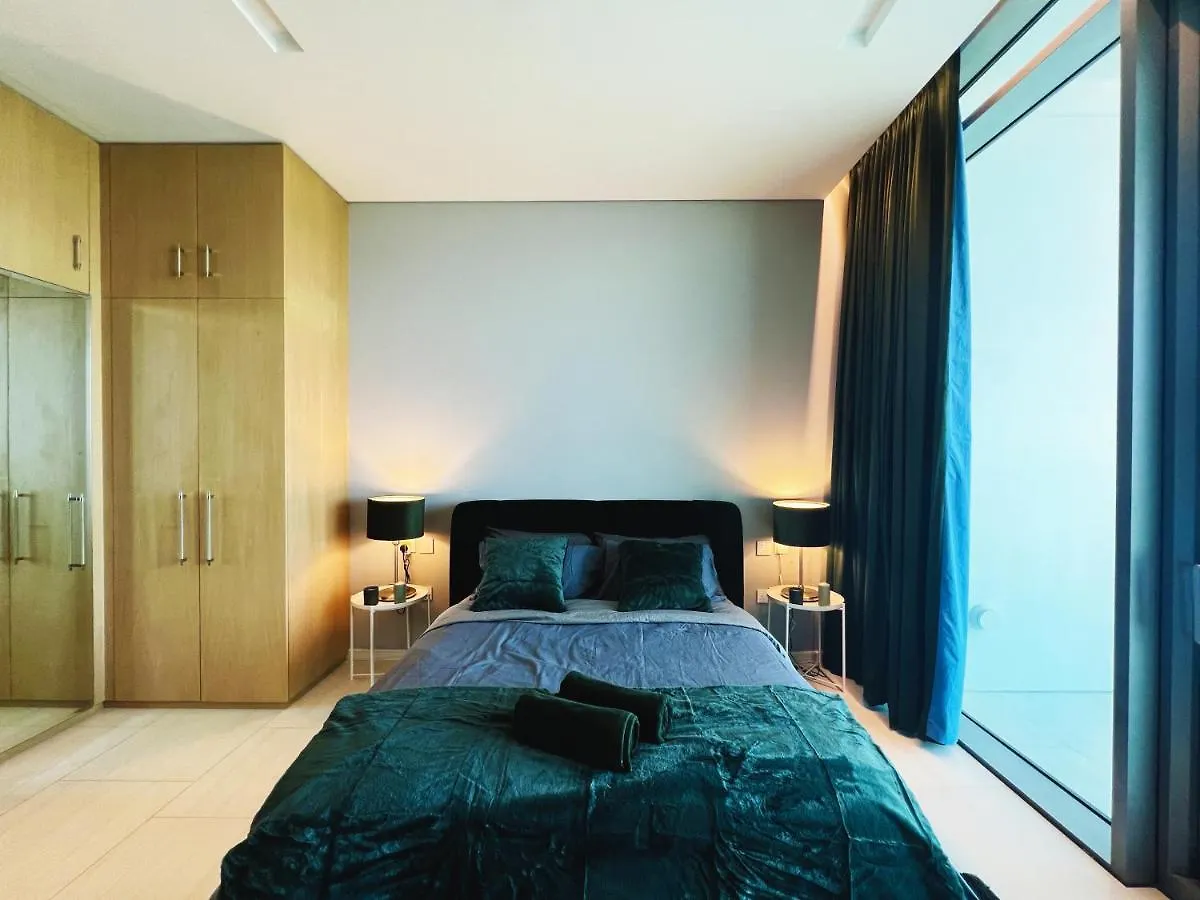Sls Residences 5 Star Luxury Private Loft Duplex With Burj Khalifa View Дубай Апартаменты